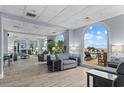 Relaxing lobby area with comfortable seating and ocean views at 2001 S Ocean Blvd. # 1005, Myrtle Beach, SC 29577