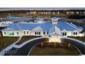 Community clubhouse with waterfront views at 6700 Anterselva Dr., Myrtle Beach, SC 29572