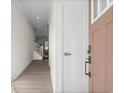 Bright and airy entryway with view of staircase and living room at 300 Golan Circle # C, Myrtle Beach, SC 29579