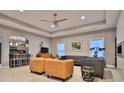 Open living room with kitchen views, neutral colors, and ample light at 1065 Wigeon Dr., Conway, SC 29526