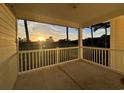 Balcony overlooking a golf course at sunset at 4878 Luster Leaf Circle # 404, Myrtle Beach, SC 29577