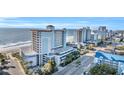 Oceanfront resort view, showcasing building and beach at 2311 S Ocean Blvd. # 139, Myrtle Beach, SC 29577