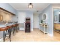 Entryway with arcade game, console table, and bar stools at 9661 Shore Dr. # B30, Myrtle Beach, SC 29572