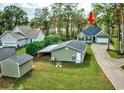 Aerial view of a house and surrounding property at 3723 Choppee Rd., Georgetown, SC 29440
