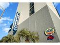 Bluewater Resort signage and Makos Oceanfront Bar & Grill at 2001 S Ocean Blvd. # 1102, Myrtle Beach, SC 29577