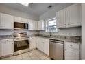 Updated kitchen with granite countertops at 5801 Oyster Catcher Dr. # 1022, North Myrtle Beach, SC 29582