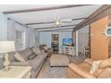 Beach-themed living room with comfortable seating and coastal decor at 6001-Mh81 S Kings Hwy., Myrtle Beach, SC 29575