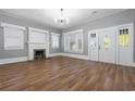 Hardwood floors, fireplace, and an open floor plan at 205 S Nichols St., Nichols, SC 29581