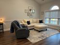 Relaxing living room with ample natural light and comfy furniture at 695 Riverwalk Dr. # 5-302, Myrtle Beach, SC 29579