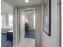 Hallway leading to bedroom and bathroom at 107 S Ocean Blvd. # 701, Myrtle Beach, SC 29577