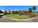 Waterbridge entrance with landscaping and signage at 377 Starlit Way, Myrtle Beach, SC 29579