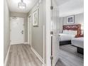 Hallway with light flooring and access to bedrooms at 5200 N Ocean Blvd. # 1134, Myrtle Beach, SC 29577