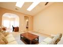 Open living space with vaulted ceiling, leading to other rooms at 4530 Lighthouse Dr. # 31-C, Little River, SC 29566