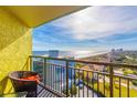 Oceanfront balcony boasting stunning ocean views and comfortable seating at 6804 N Ocean Blvd. # 1147, Myrtle Beach, SC 29572
