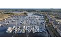 Expansive marina view with many boats at 4633 Lightkeepers Way # 5-C, Little River, SC 29566