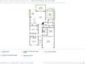 Open floor plan with 3 bedrooms, a sunroom, and a 2-car garage at 6714 Genesis Dr, Murrells Inlet, SC 29576