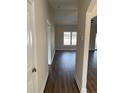 Bright hallway with dark wood-look floors at Tbd11 Mineral Springs Rd., Conway, SC 29527