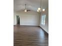 Bright dining area with hardwood floors and recessed lighting at Tbd14 Mineral Springs Rd., Conway, SC 29527