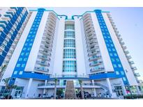 Exterior view of a modern high rise building with ocean views at 504 N Ocean Blvd. N # 309, Myrtle Beach, SC 29577
