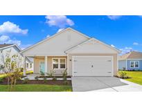 Exterior view of charming one-story home at 3047 Deerberry Place, Longs, SC 29568