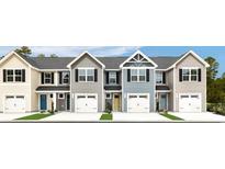 Four-unit townhome building with attached garages at 157 Villa Grande St. # C, Myrtle Beach, SC 29579