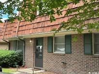 Brick exterior of a charming single-story home at 1025 Carolina Rd. # R-1, Conway, SC 29526