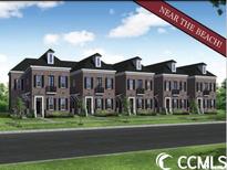Row of townhouses near the beach at 852 Iris St. # F, Myrtle Beach, SC 29577