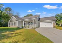 Exterior of charming one-story home at 310 Chaff Ct., Georgetown, SC 29440