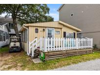 Quaint beach cottage with white picket fence and deck at 6001 - M-58 S Kings Hwy., Myrtle Beach, SC 29575