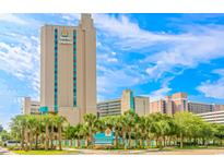 Exterior view of Ocean Dunes Resort, a high-rise building at 202 74Th Ave. N # 2447-2448, Myrtle Beach, SC 29572