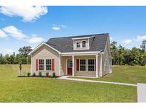 Charming one-story home with red shutters and a covered porch at 1168 St. John Rd., Galivants Ferry, SC 29544