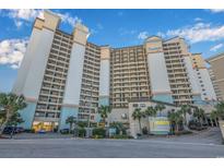 Beachfront high-rise condo building with ocean views at 4800 S Ocean Blvd. # 521, North Myrtle Beach, SC 29582