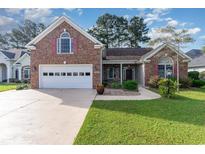 Brick home with two-car garage at 4839 Seabreeze Ln., Myrtle Beach, SC 29579
