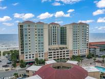 Oceanfront high-rise building with resort amenities at 603 S Ocean Blvd. # 1016, North Myrtle Beach, SC 29582