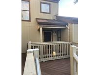 Exterior view of condo with private deck at 501 Maison Dr. # G15, Myrtle Beach, SC 29572