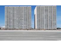 Oceanfront twin towers with many balconies at 1625 S Ocean Blvd. # 1305, North Myrtle Beach, SC 29582