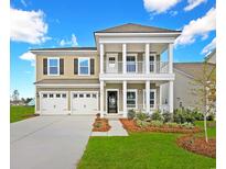 Two-story home with two car garage and front balcony at 5063 Selene Ct., Myrtle Beach, SC 29588