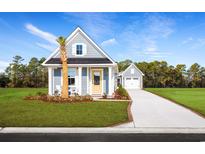 Charming craftsman style home with attached garage and manicured lawn at 2756 Rowyn St., Longs, SC 29568