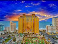 Oceanfront high-rise building with resort amenities and stunning sunset views at 2600 North Ocean Blvd. # 211, Myrtle Beach, SC 29577
