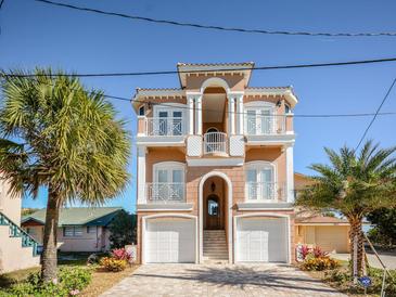 Beautiful three-story home with a two-car garage at 0 S Atlantic Ave, New Smyrna Beach, FL 32169