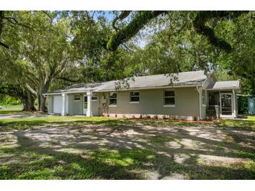 Ranch home with a large yard and mature trees at 1406 S Hoagland Blvd, Kissimmee, FL 34746