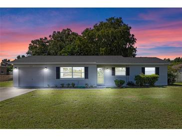 Newly renovated one-story home with a two-car garage at 2009 Lakeshore Blvd, Saint Cloud, FL 34769