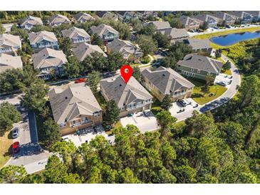 Aerial view showcasing the community and property location at 10759 Gran Paradiso Dr # S, Orlando, FL 32832