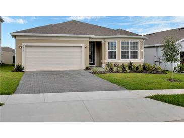 Single-Gathering home with a two-car garage at 7635 Taormina Way, Clermont, FL 34714