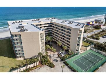 Oceanfront building with tennis court and parking at 4575 S Atlantic Ave # 6209, Ponce Inlet, FL 32127