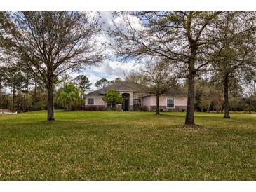 Single-story home with large front yard and mature trees at 19230 Sheldon St, Orlando, FL 32833