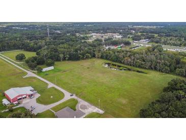 Aerial view of property showing expansive land at 1440 Duff Rd, Lakeland, FL 33810
