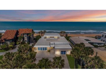 Oceanfront home with stunning sunset views at 717 Ocean Shore Blvd, Ormond Beach, FL 32176