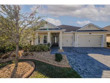 Attractive single-story house with a two-car garage and landscaped front yard at 277 Cyan Ave, Daytona Beach, FL 32124
