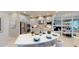 Modern kitchen with stainless steel appliances and white cabinetry at 1341 Arklow Cir, Ormond Beach, FL 32174